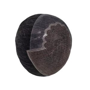 Peluca de Cabello Humano Q6 Yaki para Hombre, Tupé de Cabello Virgen Remy con Trama Única, Rizo Naturalizador Bangladash, Extensión de Cabello con Gorro Remi - Product Image 1