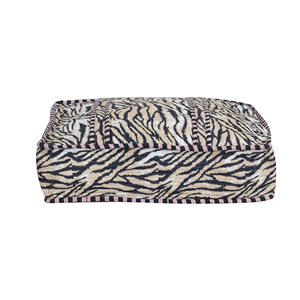 Sac fourre-tout en coton imprimé bohème, motif floral, fait main, réversible, fermeture éclair supérieure, écologique, léger, matelassé, automne, lavable - Product Image 5