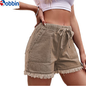 Salopette en jean d'été personnalisée confortable pour femme, taille mi-haute, style vintage, sexy, hip-hop, écologique, respirante, taille élastique - Product Image 5