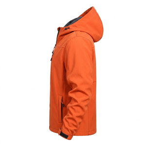 Chaqueta con capucha y bolsillos laterales, de lujo, suave, para hombre, cortavientos, a la moda, nueva colección, cómoda, para venta al por mayor. - Product Image 2