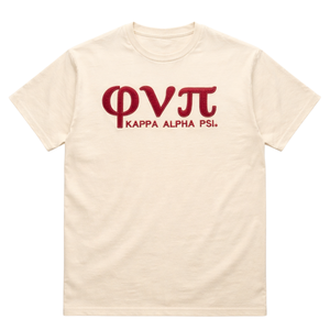 T-shirt en feutre Kappa Alpha Psi Old Skool Phi Nu Pi, vêtements de fraternité grecque avec design vintage, confort premium et style classique - Product Image 4