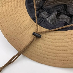 Chapeau Bob en Coton Blanc Uni avec Cordon – Vente Flash – Fabricant - Product Image 4