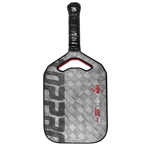Raquette de pickleball TOPPRO T7000 ION POWER ATTACK pour débutants Premium PU Grip 18K Silver Carbon Face Full Carbon - Product Image 4