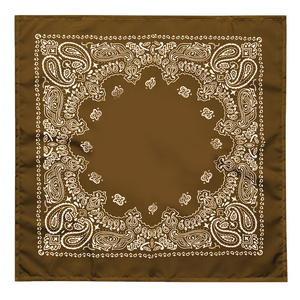 Bandana en coton personnalisée en gros, motif Paisley, pour sports de plein air et festivals, avec logo imprimé sur mesure - Product Image 2
