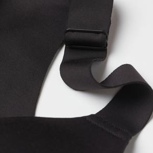 Sujetador Deportivo Corto de un Solo Hombro para Mujer, Talla XL, Talla Grande, Acolchado, Transpirable, con Forro de Algodón y Spandex, Diseño Ligero - Product Image 6