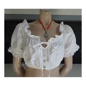 New German <b>Halloween</b> Party Cosplay Carnival Adult Echo Oktoberfest Dirndl Dress Bavarian Beer Festival Costume Cotton - Product Image 6