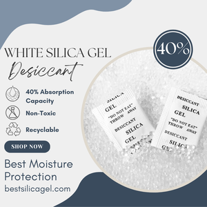 Sachet de gel de silice déshydratant 1g à haute absorption, qualité alimentaire et médicale - Product Image 4