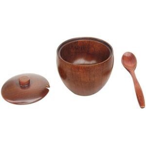 Azucarero de Madera Moderno con Acabado Quemado, Tamaño Personalizado, Duradero, con Tapa para Conservar la Frescura, Utensilios de Cocina para Servir y Almacenar Alimentos - Product Image 6