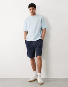 Luxury 100% Cotton drop shoulder Knitted Printed Style T-Shirt 240GSM Unisex Blank Oversized baggy Heavyweight Men's <b>tshirts</b> - Product Image 4