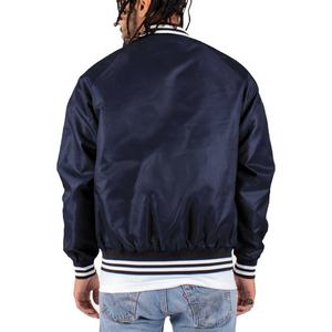 Chaquetas de Béisbol de Satén de Alta Calidad para Hombre, Estilo Varsity Personalizado, Chaqueta Varsity de Moda Urbana - Product Image 5