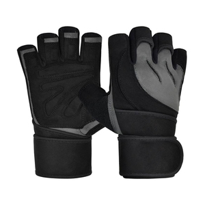 Gants de musculation pour la gym et l'entraînement, à demi-doigts, avec sangle de poignet réglable et séchage rapide - Product Image 3