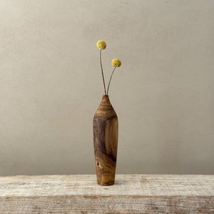 Jarrones de Madera Minimalistas, Jarrón Decorativo de Madera, Estante para Jarrones, Estilo Wabi Sabi Japandi - Product Image 3
