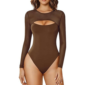 Body para Mujer, Estilo Urbano, Moderno, de Alta Calidad y Transpirable, Elástico, a la Moda, para Verano - Product Image 5