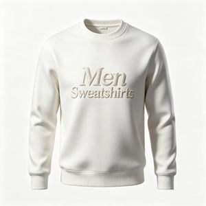 Sweat-shirts d'hiver pour hommes en coton 100% de haute qualité, impression personnalisée, broderie, polaire composite avec logo, vente en gros - Product Image 1