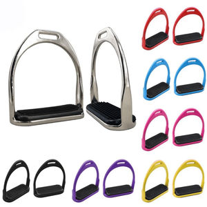 Suministros Veterinarios para Equitación: Par de Estribos Tecnológicos para Caballo, Modelo Venecia, Inclinados, Antideslizantes, con Protección para el Tobillo, Equipo de Seguridad Ecuestre - Product Image 2