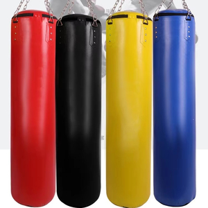 Saco de arena de alta calidad para ejercicio, el mejor diseño, sacos de boxeo al por mayor rellenos de agua, hechos de cuero, PVC y PU - Product Image 4
