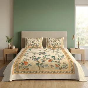 Sábanas de Microfibra Modernas y Elegantes con Estampado 7D, Tela de 125 GSM, Ecológicas, Duraderas y Suaves para un Fácil Diseño del Dormitorio - Product Image 6