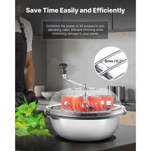 Trimmer Manuale per Foglie e Germogli da 16 Pollici con Lame Affilate in Acciaio Inossidabile per Taglio a Secco e Umido, Attrezzo da Giardino - Product Image 6