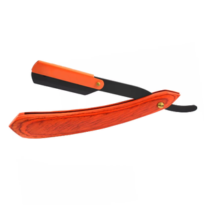 Rasoir de barbier à bord droit de qualité supérieure, lame en acier inoxydable, manche en bois, rasoirs manuels, rasoir à barbe pour hommes, personnalisé - Product Image 5