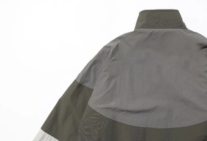 OEM Custom <b>Men</b> Streetwear Fashion Colorblock Windproof Windbreaker Nylon <b>Jackets</b> - Product Image 5