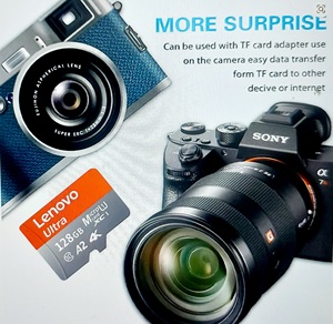 Tarjeta de Memoria Micro SD de Alta Velocidad Lenovo de 512 GB, Video 4K Full HD, Compatible con Teléfonos, Cámaras de Acción GoPro, 64 GB, 128 GB, 256 GB - Product Image 4
