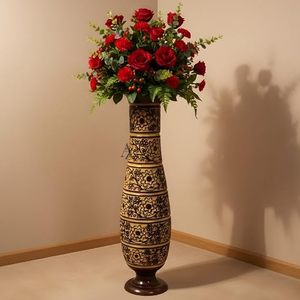 Tall Decorative Table <b>Vase</b> Floral Display Vessel Floor Standing Home Wedding Centerpiece - Product Image 1