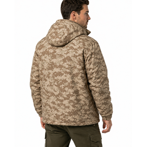 Low MOQ Custom Desert Digital Camo Tactical Windbreaker <b>Jacket</b> <b>Men</b> Softshell Outdoor <b>Utility</b> Coat OEM Streetwear <b>Men's</b> <b>Jackets</b> - Product Image 3