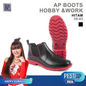 AP Boots Hobby N <b>Work</b> PVC Protective Boots-High Durability Waterproof Safety <b>Shoes</b> - Product Image 1