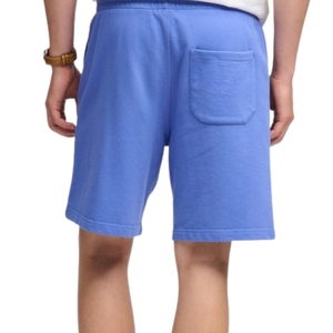 Mens Fleece Shorts Elastic Waist Side Pockets Back <b>Patch</b> Pocket Relaxed Fit Open Hem Wholesale OEM Manufacturer Supplier B2B Top - Product Image 2