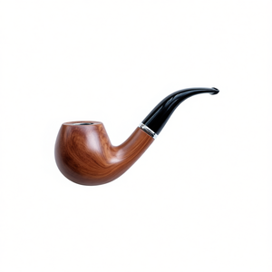 Pipa de Fumar de Madera Natural Hecha a Mano, Duradera, Ecológica, Reutilizable, con Logotipo Personalizado, Estilo Vintage, Portátil, por el Fabricante - Product Image 2