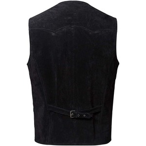 Nuevo Chaleco de Cuero de Piel de Búfalo para Hombre, a la Moda, con 10 Bolsillos, Chalecos Personalizados para Adultos, Chalecos de Cuero Marrón Vintage, Chaquetas de Cuero - Product Image 2