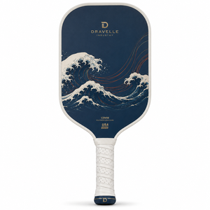 Pala de Pickleball de Fibra de Vidrio con Núcleo de Nomex de 13mm, Diseño Widebody, Impresión UV, Raqueta de Pickleball OEM - Product Image 3