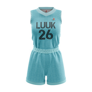 Fabricant d'uniformes de basket-ball pour femmes, ensemble personnalisé de maillot et short d'équipe, vêtements de sport respirants et à séchage rapide, fournisseur sur mesure - Product Image 6