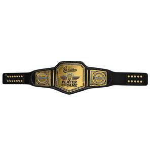 Boxing MMA Wrestling Championship Belt Custom Metal Plate <b>Trophy</b> Award Belts Wholesale Reasonable Price Gold/Silver Plated - Product Image 1