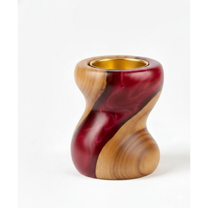 Quemador de Incienso Terapéutico Portátil de Madera y Resina para Yoga, Hecho de Madera Natural - Product Image 6