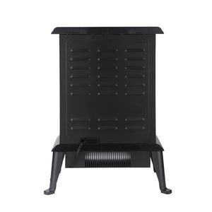 Caminetto Elettrico Autoportante a 3 Porte in Vetro con Fiamma 3D da 1500W, Telecomando, Riscaldamento a Tubo al Quarzo, 7 Colori di Fiamma, 4 Livelli, per Hotel - Product Image 3