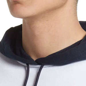 Sweat-shirt à capuche pour homme, coupe classique, en molleton de coton, style color block, décontracté, pour l'automne - Product Image 2
