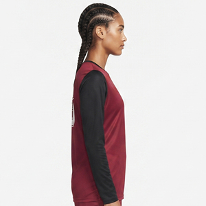 Ropa Deportiva para Mujer, Jersey de Fútbol de Manga Larga con Cuello Redondo, Diseño Personalizado, Fabricante de Jerseys de Fútbol para Mujer - Product Image 3