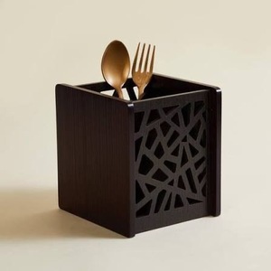 Repose-cuillère artisanal en MDF émaillé ILAHI, décor de cuisine, Uttar Pradesh, lavage à la main uniquement, ne convient pas au micro-ondes, ne convient pas au four - Product Image 4