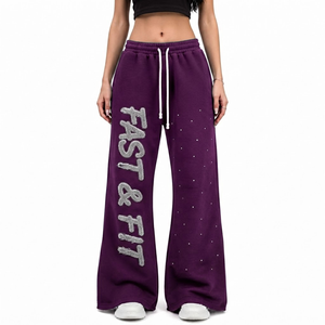Ropa de Invierno para Mujer, Diseño Nuevo, Precio Económico, Corte Regular, Pantalones Acampanados para Uso Diario - Product Image 4