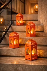 Decorative Moroccan Customised Decorative <b>Outdoor</b> Indoor Metal <b>Candle</b> <b>Lanterns</b> Farmhouse Floor & Hanging Moroccan <b>Candle</b> <b>Lantern</b> - Product Image 6