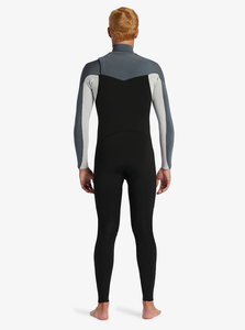 Maillots de bain une pièce pour hommes en néoprène sans couture, respirants, à coupe haute, col ras du cou, avec fermeture éclair sur la poitrine, logo personnalisé sur le devant, dernière collection - Product Image 5