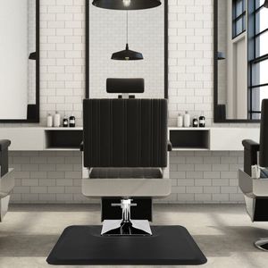Tappetino Antiscivolo Nero Anti-Invecchiamento 3x 4x1/2'' per Saloni di Bellezza, Forniture e Accessori per Hotel - Product Image 4