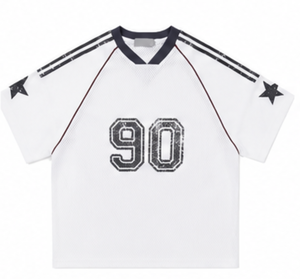 Camisetas de hombre al por mayor con lavado ácido, 100% algodón, de punto de malla de alta densidad, manga corta, holgadas, estilo boxy, con impresión de logotipo personalizado - Product Image 1