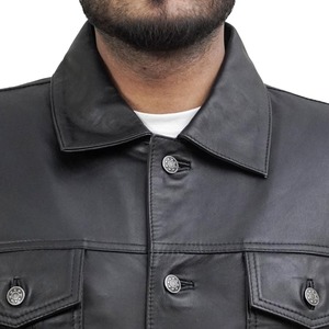 Chaqueta de Cuero para Hombre con Diseño Moderno y Tela de Larga Duración - Product Image 5