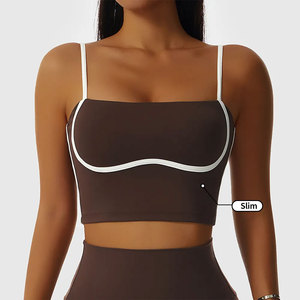 บราออกกำลังกายดีไซน์ใหม่สุดเร้าใจ แห้งเร็ว ยกกระชับ บราวิ่ง บราโยคะ สายไขว้ ปรับได้ ซิปหน้า บราสำหรับเล่นกีฬาสำหรับผู้หญิง - Product Image 1