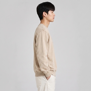 Sudaderas de Cuello Redondo de Manga Larga para Hombre al por Mayor, con Bordado Personalizado, Logotipo Personalizado, Sudaderas de Algodón para Hombre - Product Image 3