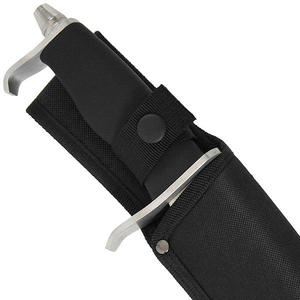 Cuchillo de Caza Personalizado de Acero Inoxidable con Mango de Madera de Olivo, Hoja Fija de Espiga Completa, Borde Dentado, Alta Durabilidad, Supervivencia al Aire Libre - Product Image 5