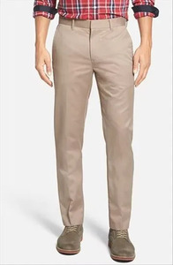 Pantalones Chinos Personalizados para Hombre, Tallas Grandes, de Algodón, Cintura Alta, Corte Recto, Ajustados, con Bolsillos, Venta Directa de Fábrica, Exportación BD, Venta al Por Mayor OEM - Product Image 3