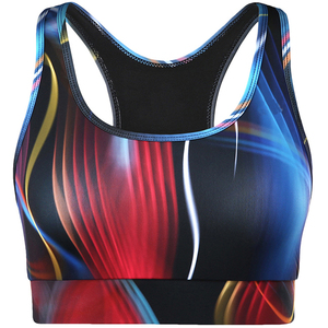 Lightweight Breathable Seamless Leopard Sports Bra Women Sexy Workout Gym Crop <b>Top</b> Yoga Fitness Bra Backless Design Plus Size - Product Image 1
